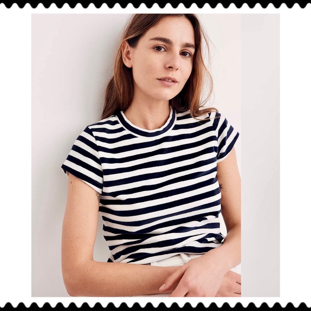 Madewell Stiped Classic Top (NWT)